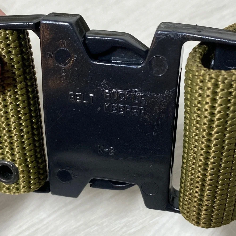 Tactical K-2 Surplus Belt Olive Drab Nylon Utility Belt Quick Release